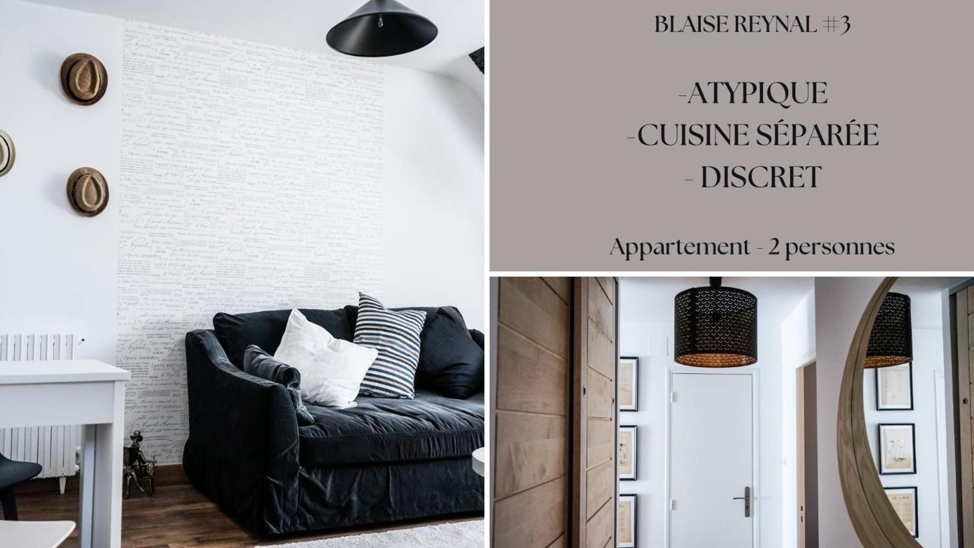 Appartement BLAISE RAYNAL #3 - Cachette d'artistes - 2 personnes à Brive-la-Gaillarde Extérieur photo